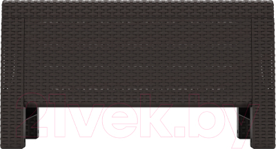 Стол пластиковый Альтернатива Ротанг-плюс / М8841