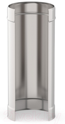 Труба дымохода Гефест Сталь 0.5м 200 AISI 430/0.8мм