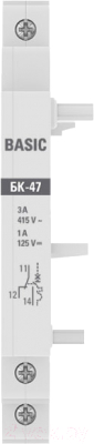 Блок-контакт EKF Basic БК-47 / mdbc-47-bas