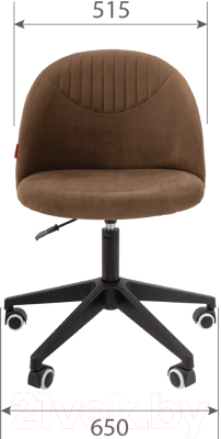 Кресло офисное Chairman Home 119 (Т-14 коричневый/пластик)