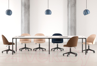 Кресло офисное Chairman Home 119 (Т-6 бежевый/пластик)