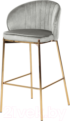 Стул барный Bergenson Bjorn Coral / LA-BECH-CH108-80 (серо-бежевый) - фото