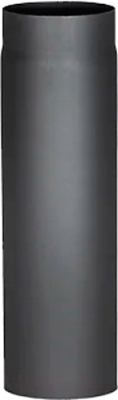 Труба дымохода КПД 500мм 2мм/180 (черный) - фото