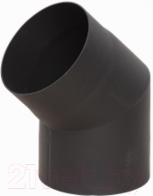 Поворот дымохода КПД 45/2мм 150 (черный)
