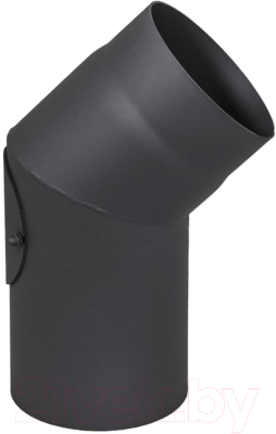 Поворот дымохода КПД 45/2мм 150 с ревизией - фото