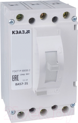 Выключатель автоматический КЭАЗ 40А 400Im ВА57-31-340010 УХЛ3 690В AC / 108434 - фото