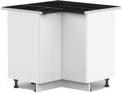 Шкаф под мойку Интермебель Микс Топ ШСРУМ 850-29-900 (белый премиум/тунис) - фото