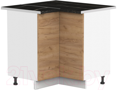 Шкаф под мойку Интермебель Микс Топ ШСРУМ 850-29-900 (дуб крафт золотой/тунис) - фото