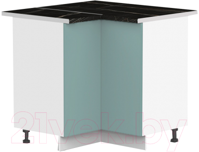 Шкаф под мойку Интермебель Микс Топ ШСРУМ 850-29-900 (сумеречный голубой/тунис) - фото