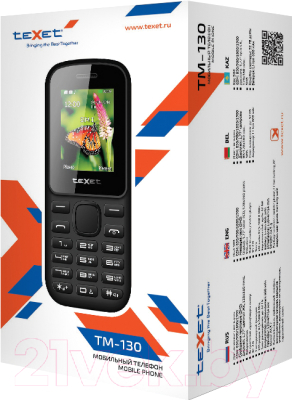 Мобильный телефон Texet TM-130