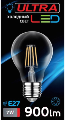 Лампа Ultra A60 F 7W E27 4000K