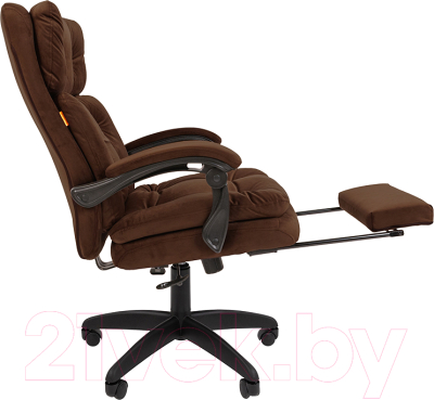 Кресло офисное Chairman 442 (ткань Т-14 коричневый)