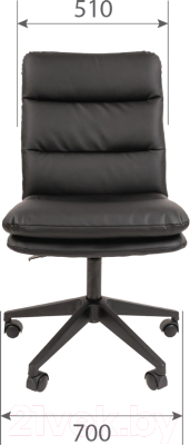 Кресло офисное Chairman 919 (экопремиум черный)