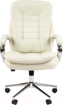 Кресло офисное Chairman 795 N (белый, кожа)
