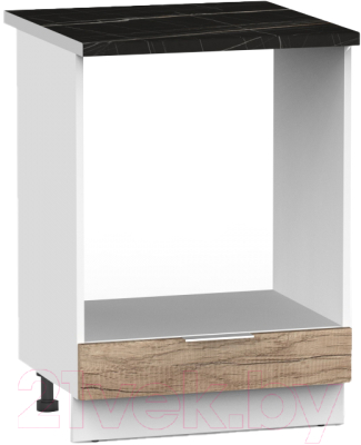 Шкаф под духовку Интермебель Микс Топ ШСРГ 850-33-600 (дуб каньон/тунис) - фото