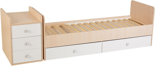 Детская кровать-трансформер Фея 1100 / 0001033.161