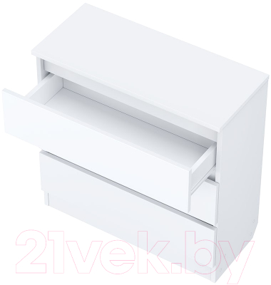 Комод Polini Kids Simple 1930 / 0002570.9 (белый)