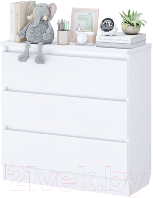 Комод Polini Kids Simple 1930 / 0002570.9 (белый)