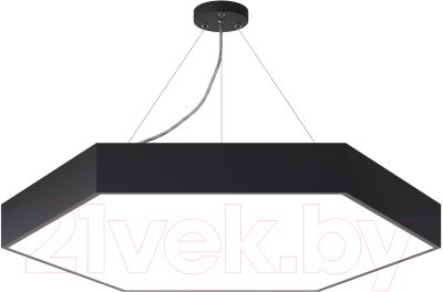 Потолочный светильник ЭРА Geometria Hexagon / Б0050553 - фото