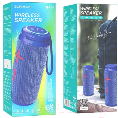 Портативная колонка Borofone BR24 (синий)