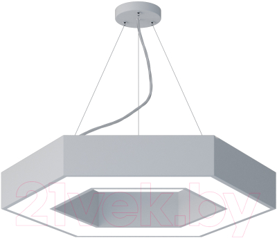 Потолочный светильник ЭРА Geometria Hexagon / Б0050554 - фото