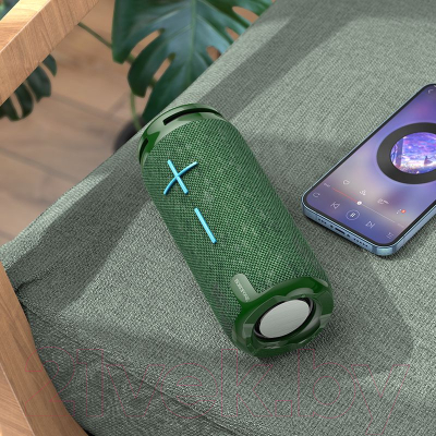 Портативная колонка Borofone BR24 (темно-зеленый)