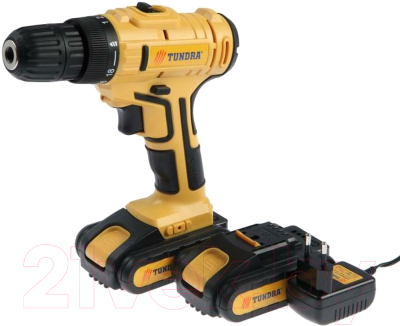 Аккумуляторная дрель-шуруповерт Tundra 5437472 - фото