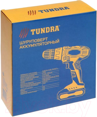 Аккумуляторная дрель-шуруповерт Tundra 5437470