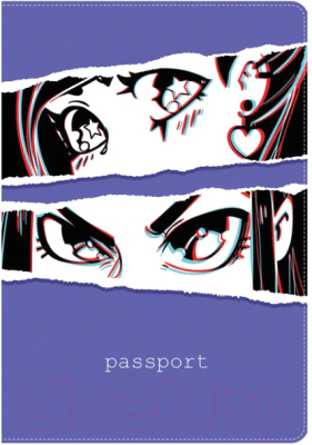 Обложка на паспорт Meshu Kawaii / MS_47030 - фото