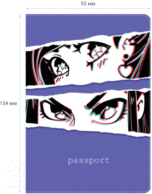 Обложка на паспорт Meshu Kawaii / MS_47030