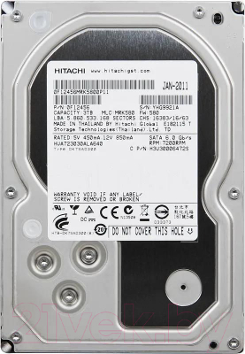 Жесткий диск Hitachi Ultrastar 7K3000 3TB (HUA723030ALA640) - фото