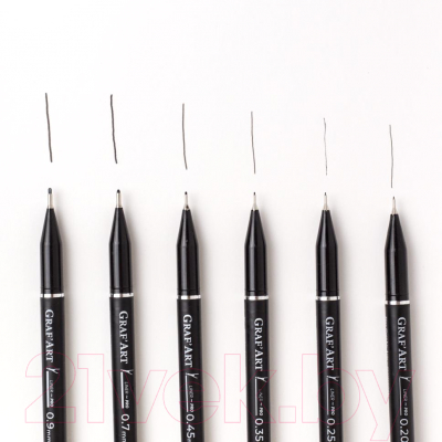 Набор капиллярных ручек Малевичъ Graf'Art Pro / 196900