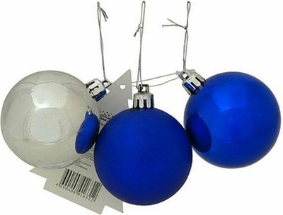 Набор шаров новогодних Волшебная страна Промо PRO6-3 / 101596 - фото