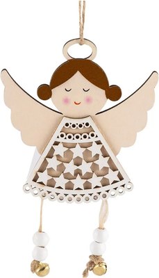 Елочная игрушка Волшебная страна Ангелок YH-792 / 103468 - фото