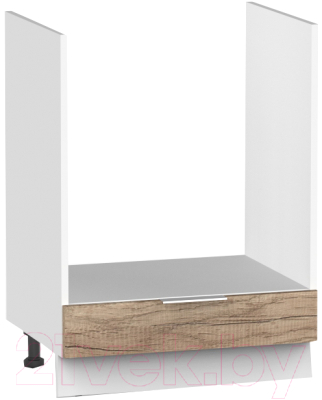 Шкаф под духовку Интермебель Микс Топ ШСРГ 850-33-600 без столешницы (дуб каньон) - фото