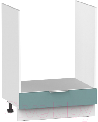 Шкаф под духовку Интермебель Микс Топ ШСРГ 850-33-600 без столешницы (сумеречный голубой) - фото