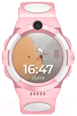Умные часы детские Aimoto Sport 4G GPS / 9220102 (розовый)