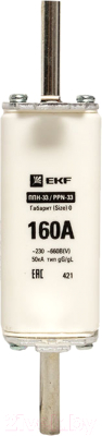 Предохранитель плавкий EKF PROxima fus-33-0/160