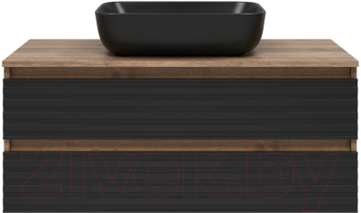 Тумба под умывальник Brevita Dakota 100 / DAK-09100-19/02-2Я - фото