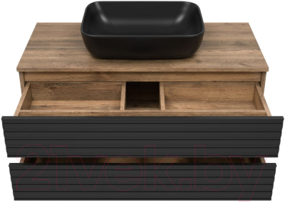 Тумба под умывальник Brevita Dakota 100 / DAK-09100-19/02-2Я