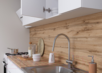 Кухонный гарнитур ДСВ Мори 2.0 (белый)