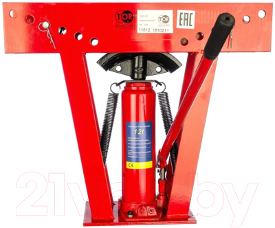 Трубогиб гидравлический TOR TL0300-1A 12T 50мм / 11812