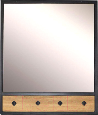 Зеркало Древпром С крючками - фото