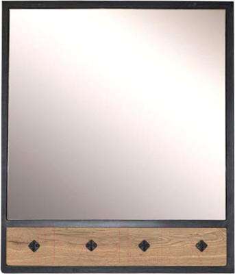 Зеркало Древпром С крючками - фото