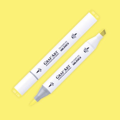 Маркер перманентный Малевичъ GrafArt Brush 190051 - фото