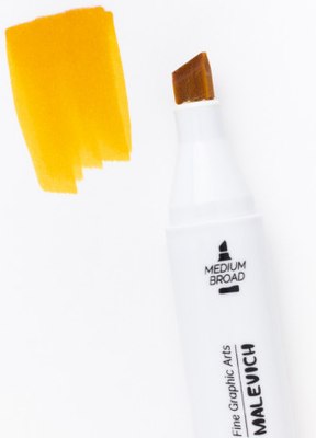 Маркер перманентный Малевичъ GrafArt Brush 190034