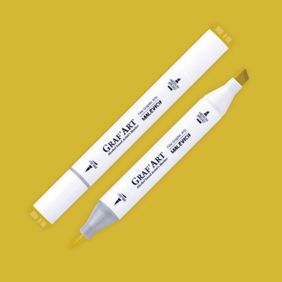 Маркер перманентный Малевичъ GrafArt Brush 190114 - фото