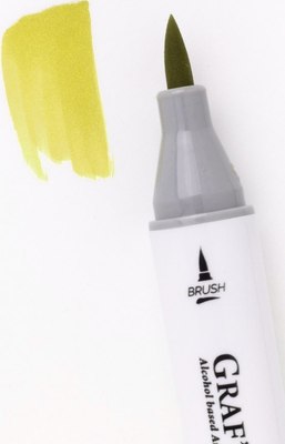 Маркер перманентный Малевичъ GrafArt Brush 190114