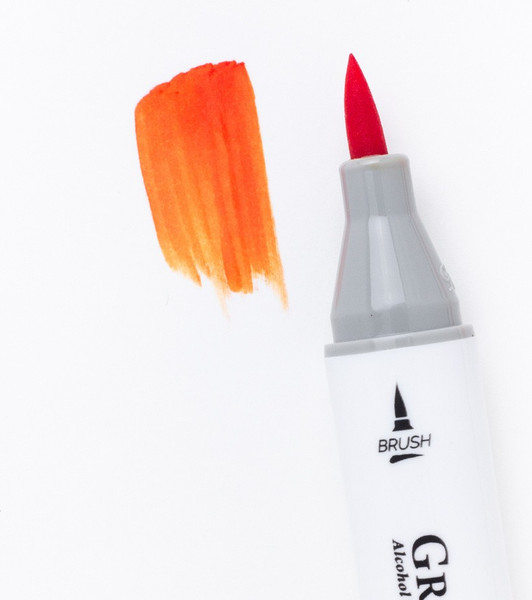 Маркер перманентный Малевичъ GrafArt Brush 190065