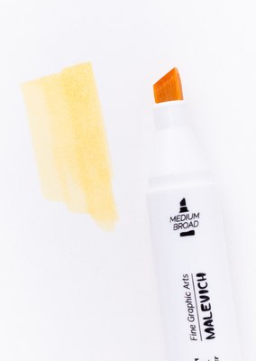 Маркер перманентный Малевичъ GrafArt Brush 190055